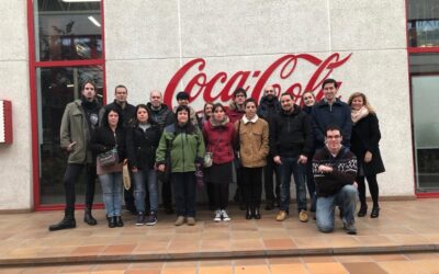 Galdakaoko Coca-Cola enpresara bisita