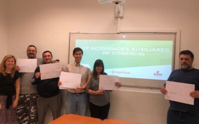 Merkataritza Laguntzaile Ziurtagiri Profesionalean diplomak eman ditugu
