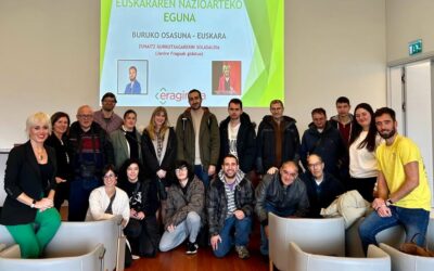La Fundación Eragintza se une al Día Internacional del Euskara con Zuhaitz Gurrutxaga