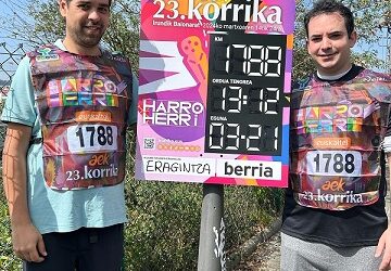 ERAGINTZAk KORRIKAko 1788. kilometroan parte hartuko du