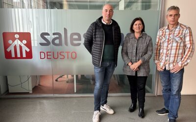Eragintza Deustuko Salestiarrekin bildu da enplegurako prestakuntzan lankidetza bideak aztertzeko