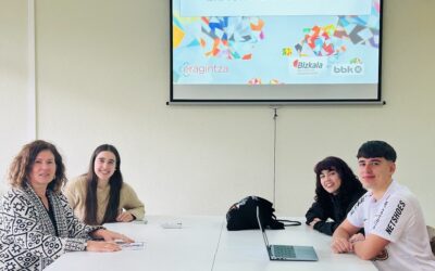 San Luis Ikastetxeko ikasleek Eragintzako Zentro Okupazionalak bisitatu dituzte
