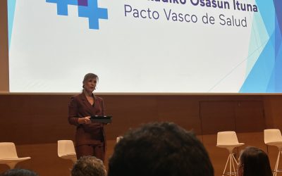 ERAGINTZA Euskadiko Osasun Itunaren aurkezpenean izan da eta osasun mentalaren aldeko apustu estrategikoa txalotzen du