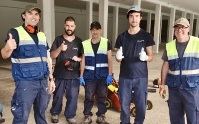 Eragintzak bere jarduerari ekin dio uda ostean, bere zerbitzu guztiak martxan